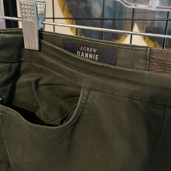 J. Crew Dark green Dannie Straight Leg Pants - Picture 3 of 8